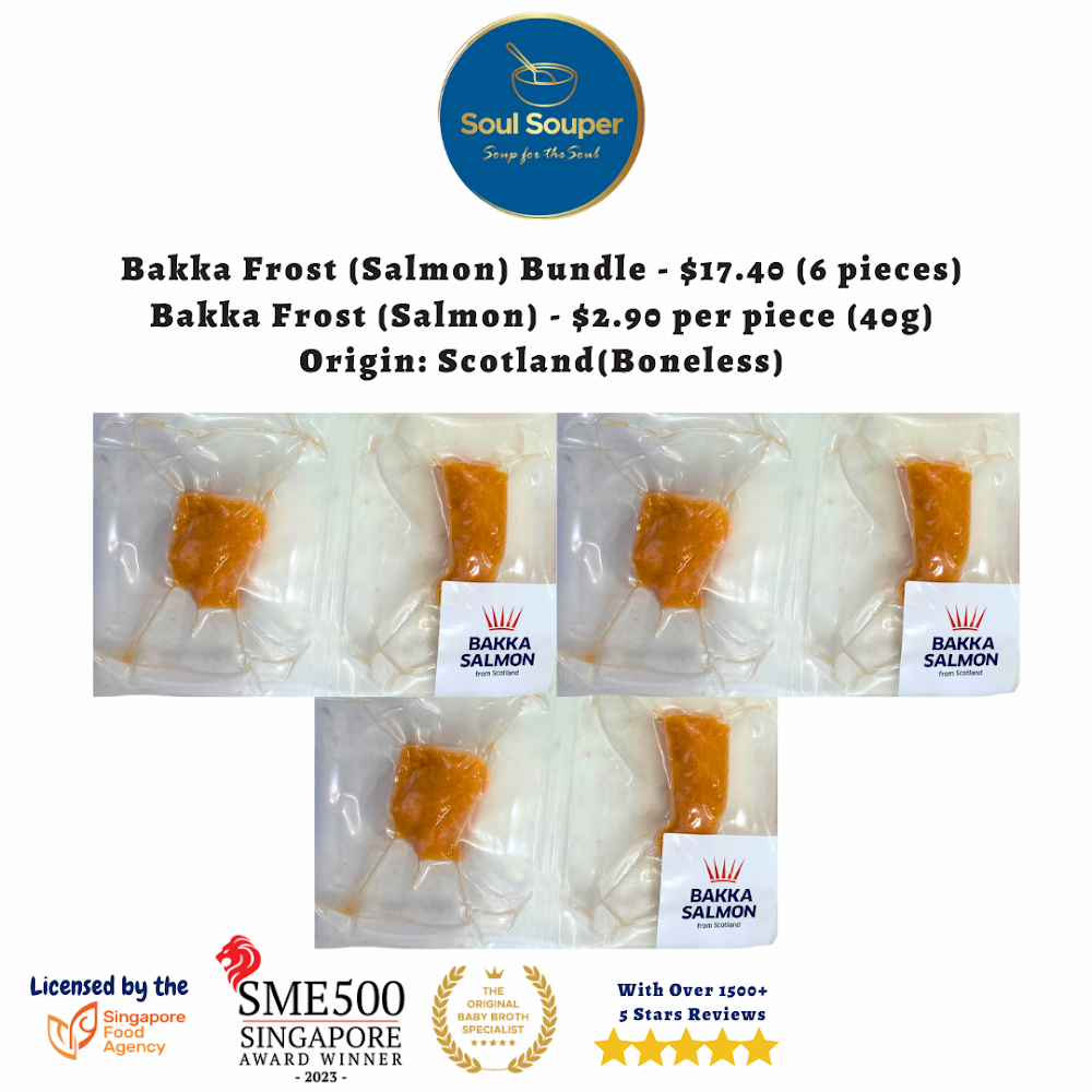 Individually Sealed & Packed Atlantic Cod Fish, Threadfin Fish & Bakka Salmon Cubes (Frozen) (6months+)