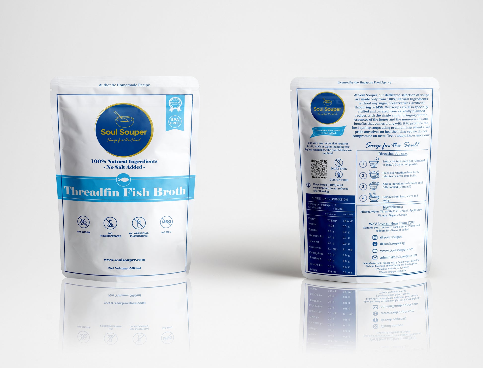 Souper Original - Threadfin Fish Broth - Soul Souper | Soup for the Soul