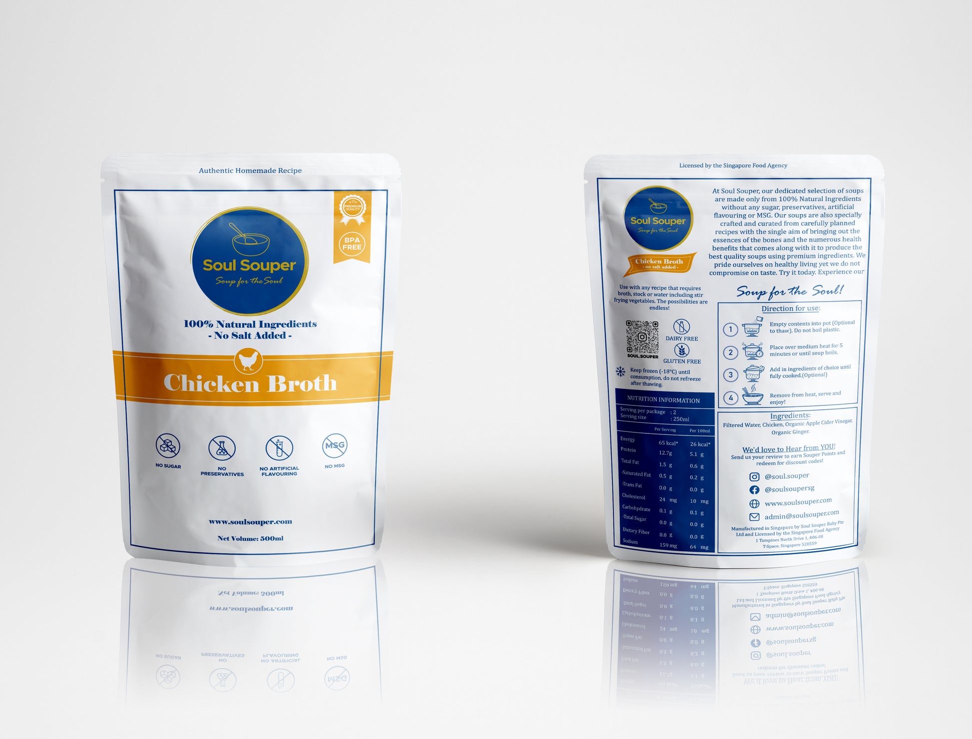 Souper Original - Chicken Broth - Soul Souper | Soup for the Soul