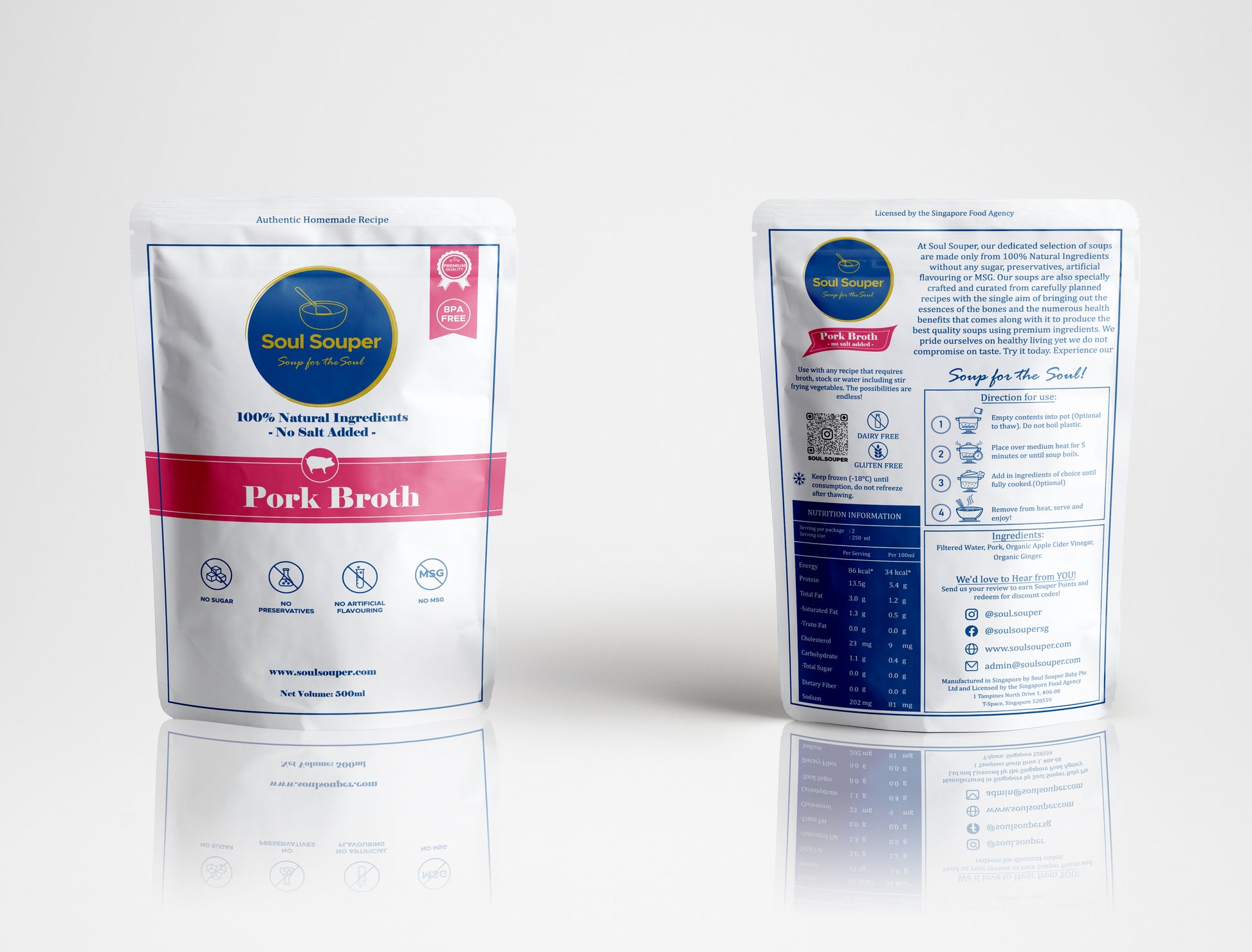 Souper Original - Pork Broth - Soul Souper | Soup for the Soul