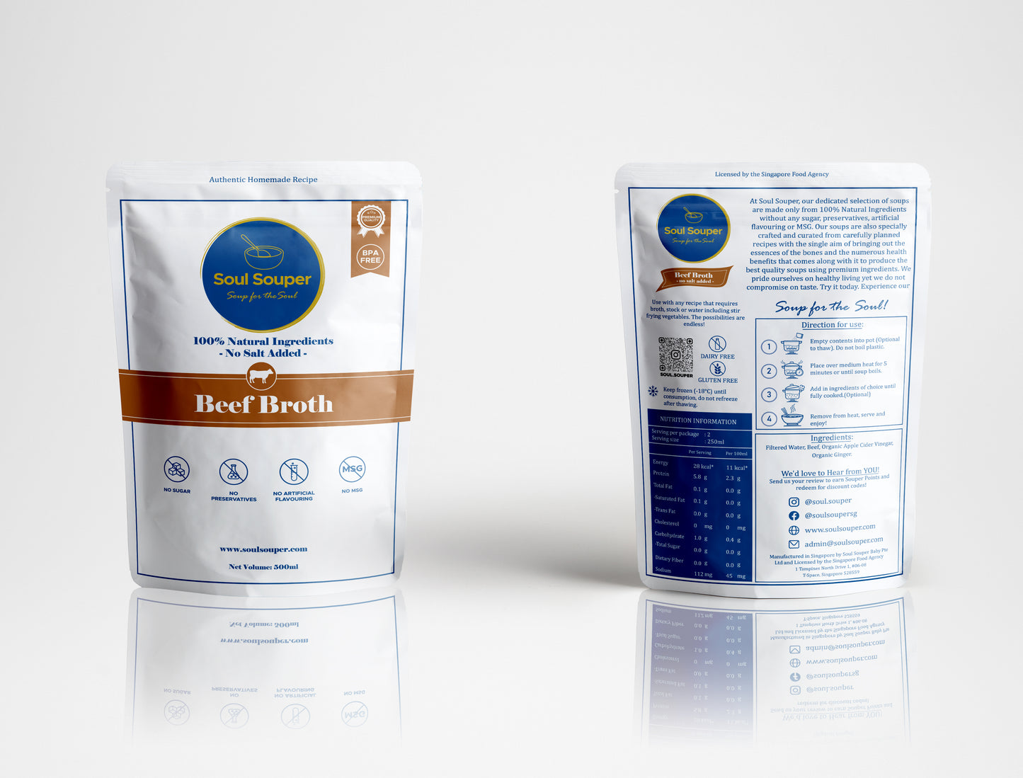Souper Original - Beef Broth - Soul Souper | Soup for the Soul