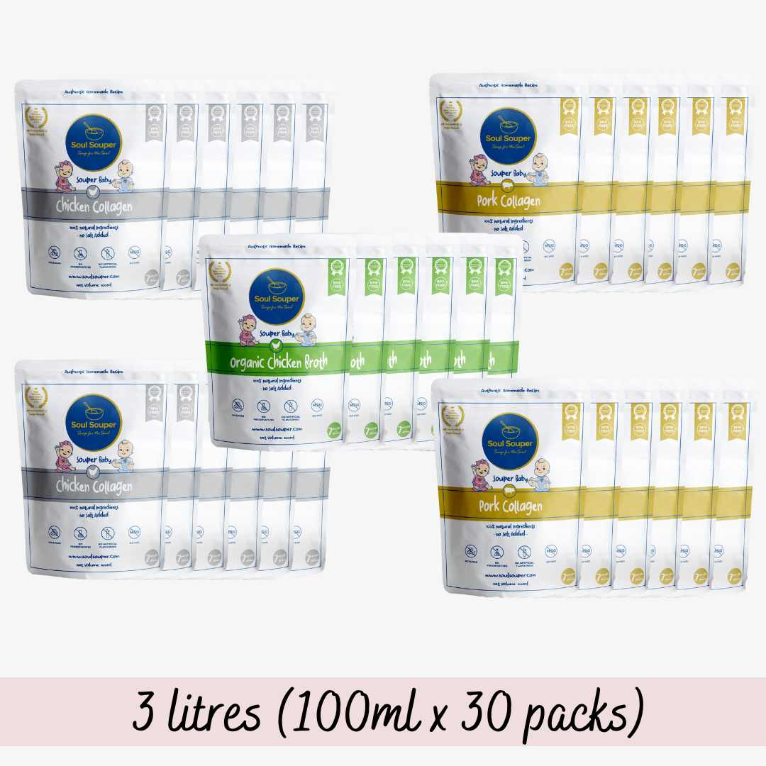 Souper Baby Bundle C (Soupreme Bundle) Unsalted - 3 Litres