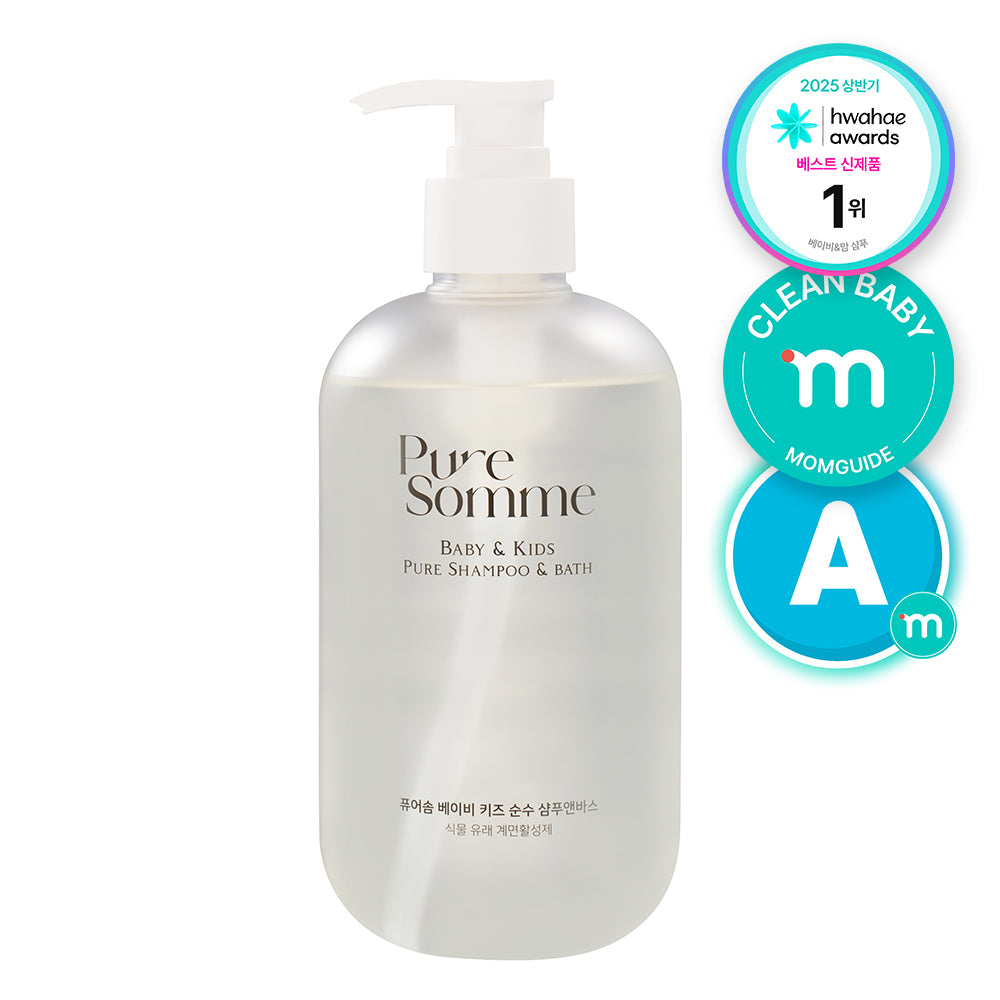 [1+1] Pure Somme Korea Baby/Kids/Newborn  Atocare Soothing Pure Shampoo & Bath
