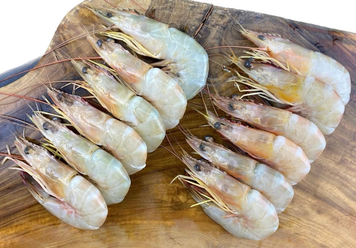 Red Leg Prawns (Ang Kar) 1KG (Frozen)